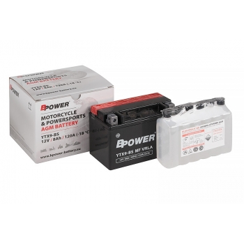 BPower YTX9-BS﻿ 12V 8Ah